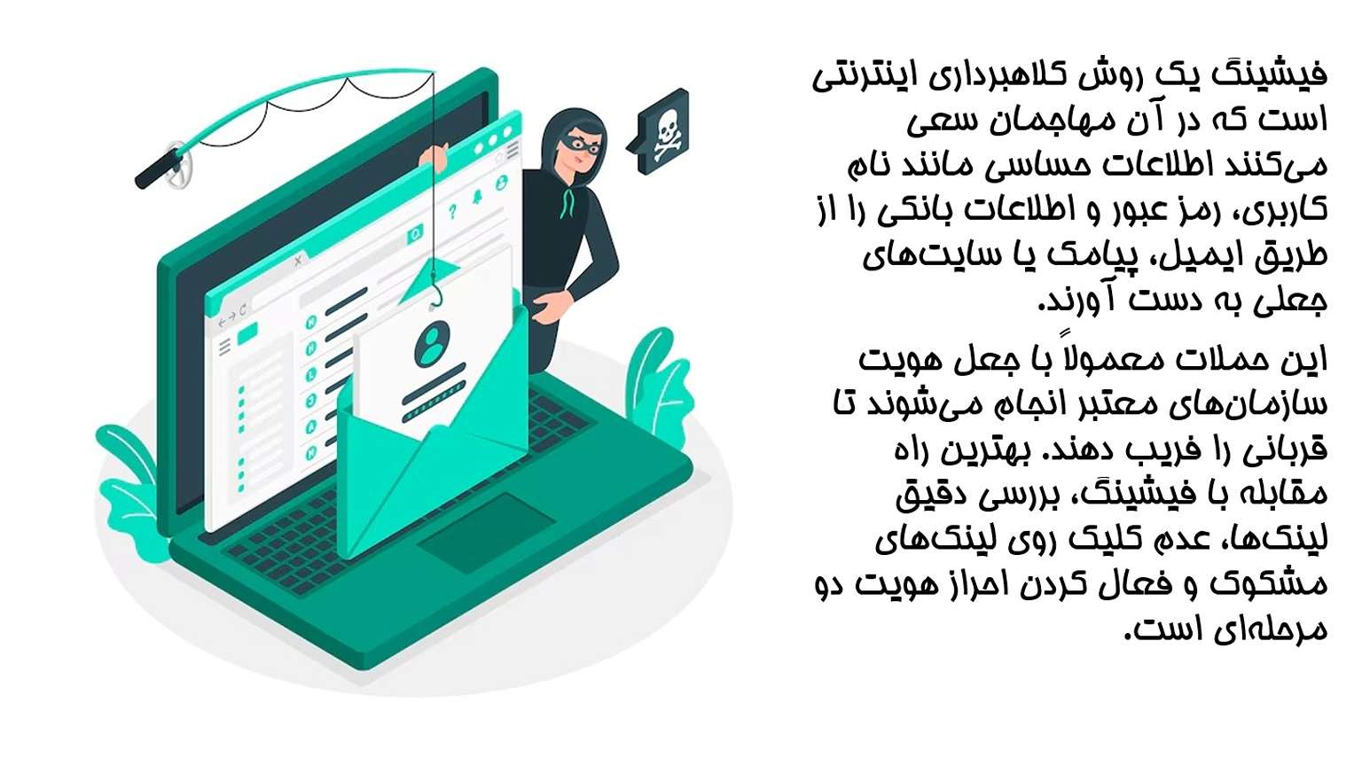 What are the main psychological and social effects of a phishing attack?